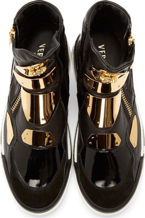 its versace not versachee shoes|versace black leather shoes.